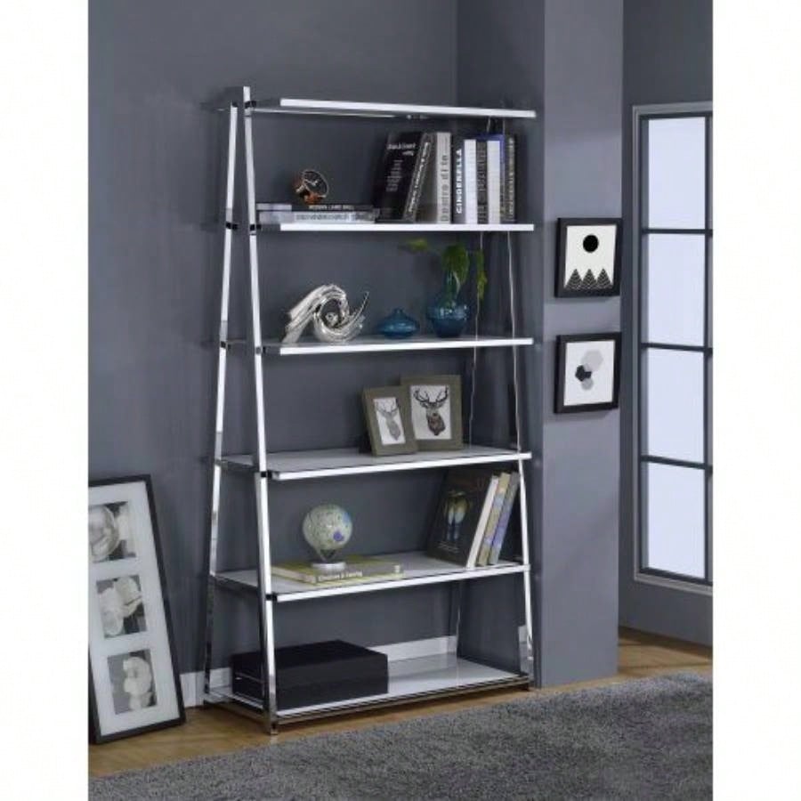 Coleen White High Gloss Bookshelf