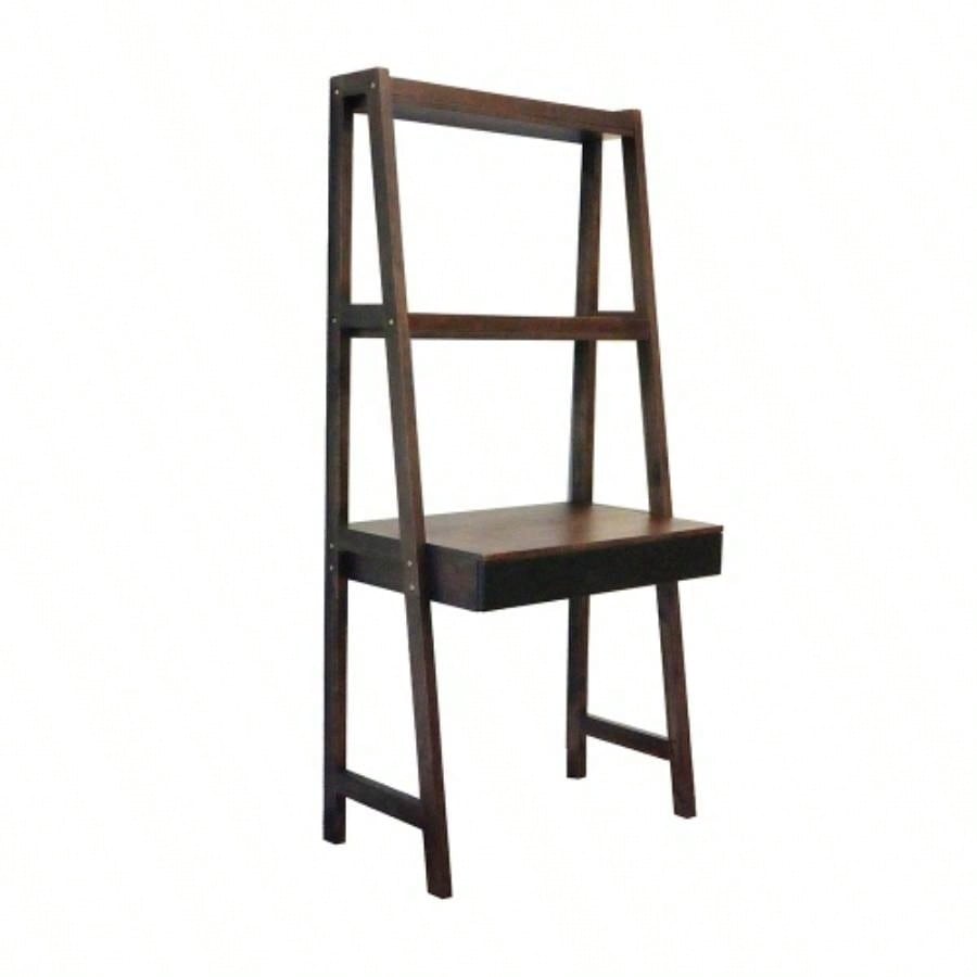 32x20x68 Ladder Desk, Ladder Style Display Shelf