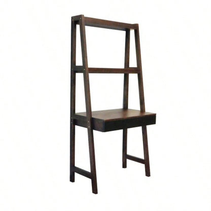 32x20x68 Ladder Desk, Ladder Style Display Shelf