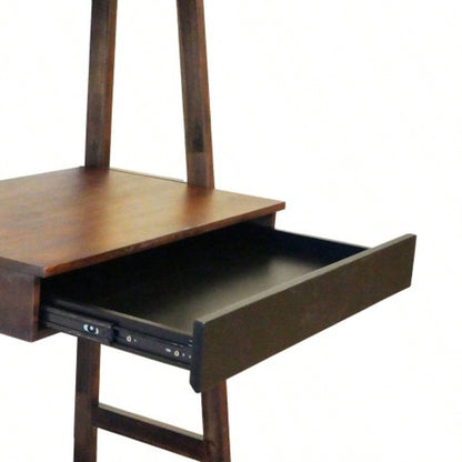 32x20x68 Ladder Desk, Ladder Style Display Shelf