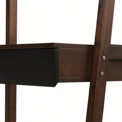 32x20x68 Ladder Desk, Ladder Style Display Shelf