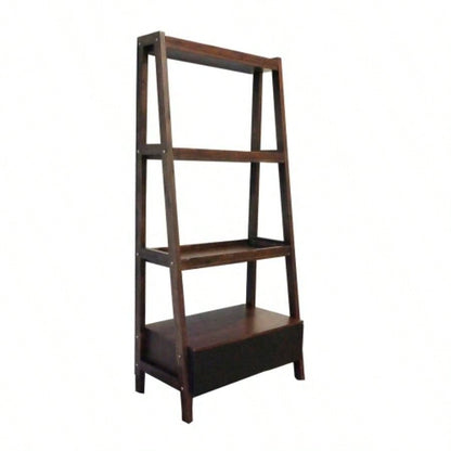 32x20x68 Ladder Desk, Ladder Style Display Shelf