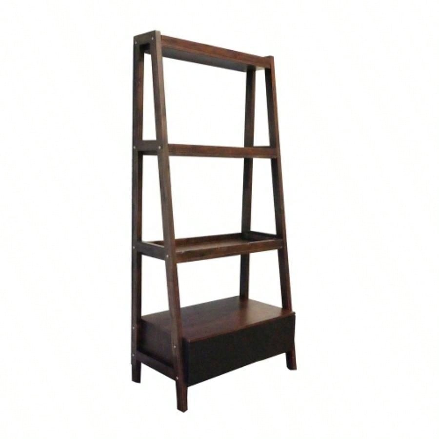 32x20x68 Ladder Desk, Ladder Style Display Shelf
