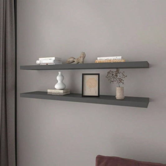 Floating Shelf Lyle, Living Room, Matt Gray
