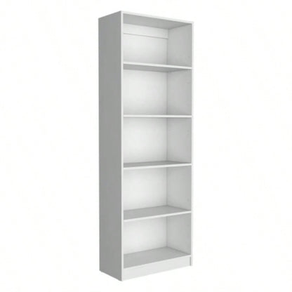 Idalia 2 Piece Living Room Set with 2 Bookcases, White