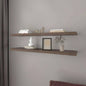 Floating Shelf Lyle, Living Room, Matt Gray