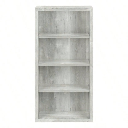 Bookshelf, Bookcase, Etagere, 5 Tier, 48h, Office, Bedroom, Laminate, Contemporary, Modern