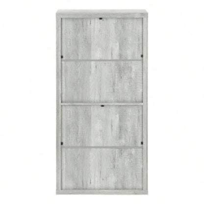 Bookshelf, Bookcase, Etagere, 5 Tier, 48h, Office, Bedroom, Laminate, Contemporary, Modern