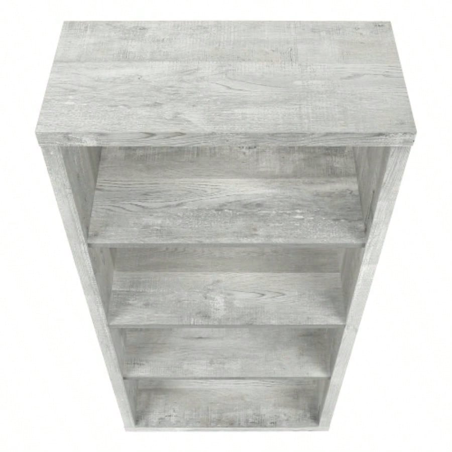 Bookshelf, Bookcase, Etagere, 5 Tier, 48h, Office, Bedroom, Laminate, Contemporary, Modern