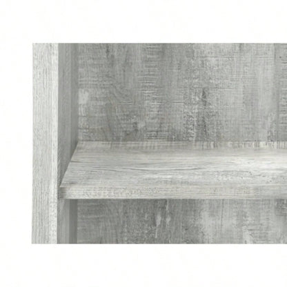 Bookshelf, Bookcase, Etagere, 5 Tier, 48h, Office, Bedroom, Laminate, Contemporary, Modern