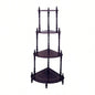 39 Tall 4 - Tier Wooden Standing Corner Shelf, Cherry