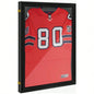 HOMCOM 24x 32 Jersey Frame Display, - Resistant Jersey Shadow Box with 2 Keys, Hanger, Black