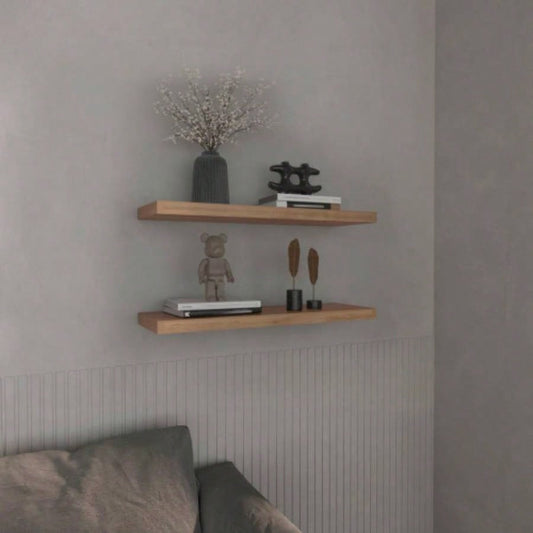 Floating Shelves 1.50 H, 2 Shelves, Pine