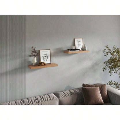Floating Shelves 1.50 H, 2 Shelves, Pine