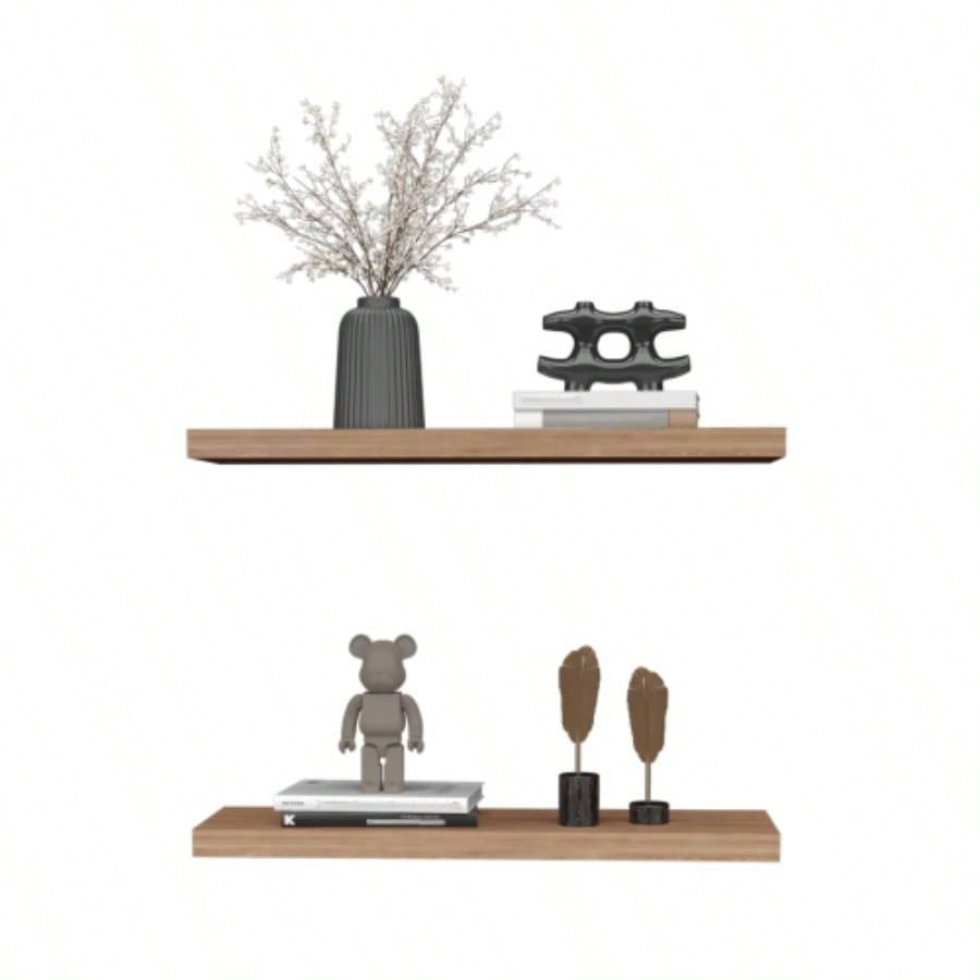 Floating Shelves 1.50 H, 2 Shelves, Pine