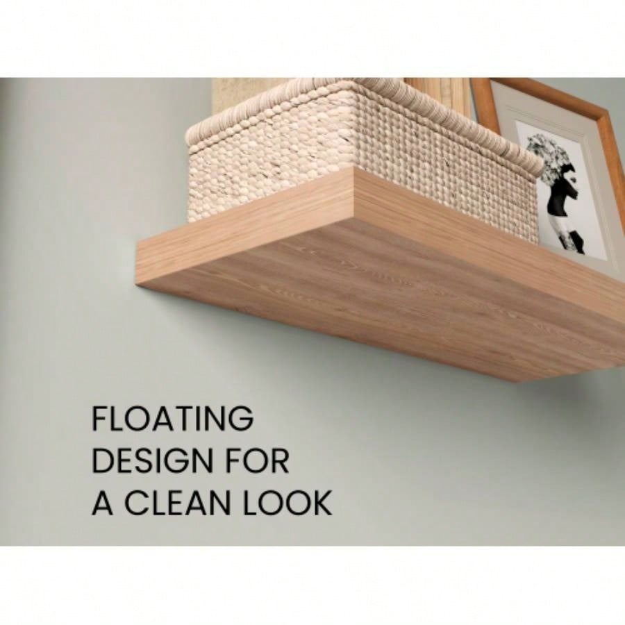 Floating Shelves 1.50 H, 2 Shelves, Pine