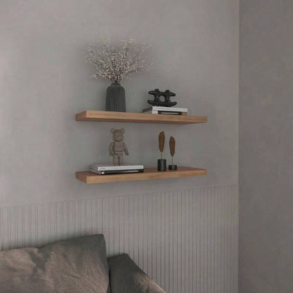 Floating Shelves 1.50 H, 2 Shelves, Pine