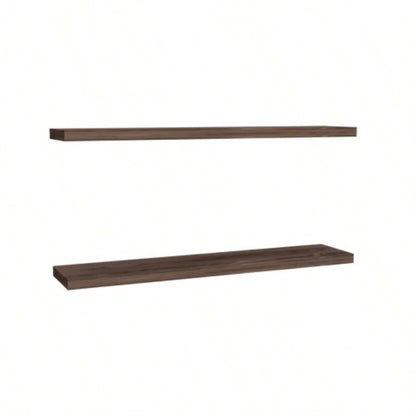 47 Wide Floating Shelves Set of 2, Shelves Wall Decor Bedroom, Bathroom Storage Shelves, Book Shelves Living Room