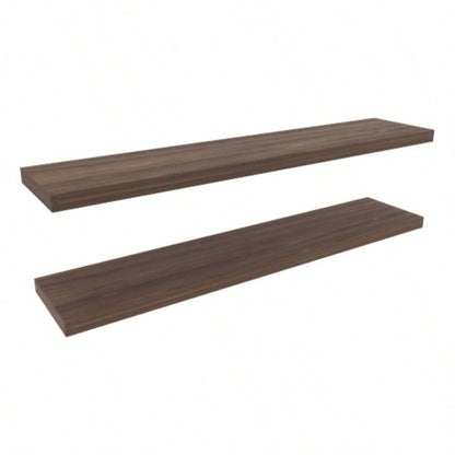47 Wide Floating Shelves Set of 2, Shelves Wall Decor Bedroom, Bathroom Storage Shelves, Book Shelves Living Room
