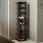 Shoe Rack, Gray Walnut, Shelves