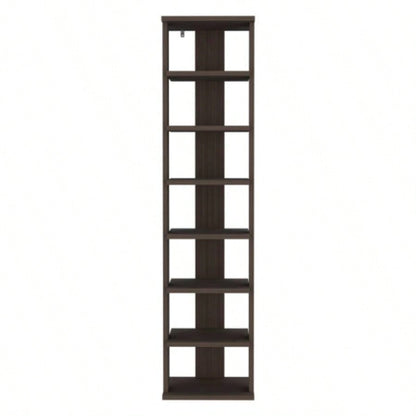 Shoe Rack, Gray Walnut, Shelves