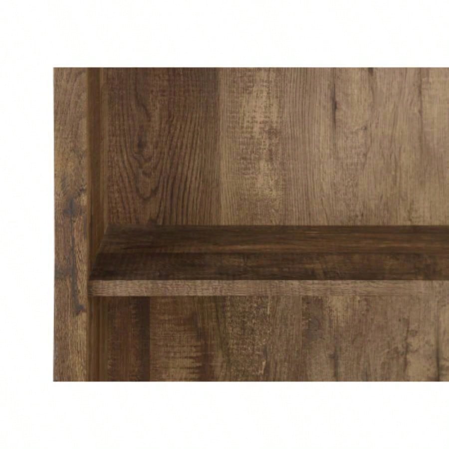 Bookshelf, Bookcase, Etagere, 5 Tier, 48h, Office, Bedroom, Brown Laminate, Contemporary, Modern