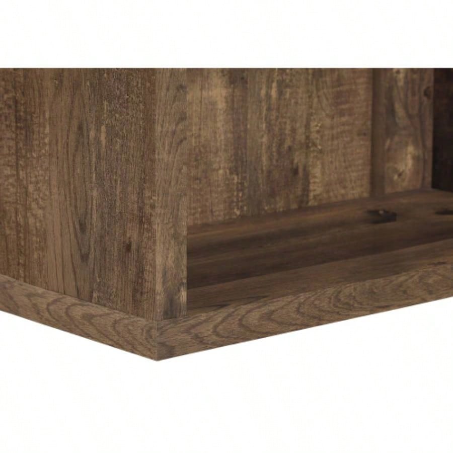 Bookshelf, Bookcase, Etagere, 5 Tier, 48h, Office, Bedroom, Brown Laminate, Contemporary, Modern