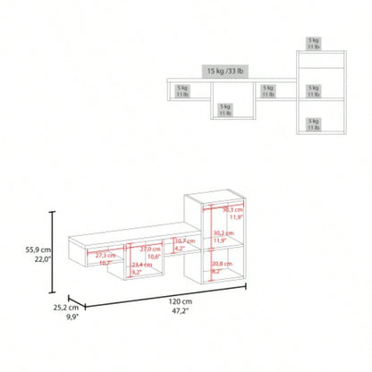 Shelf 22 H, Shelves, White