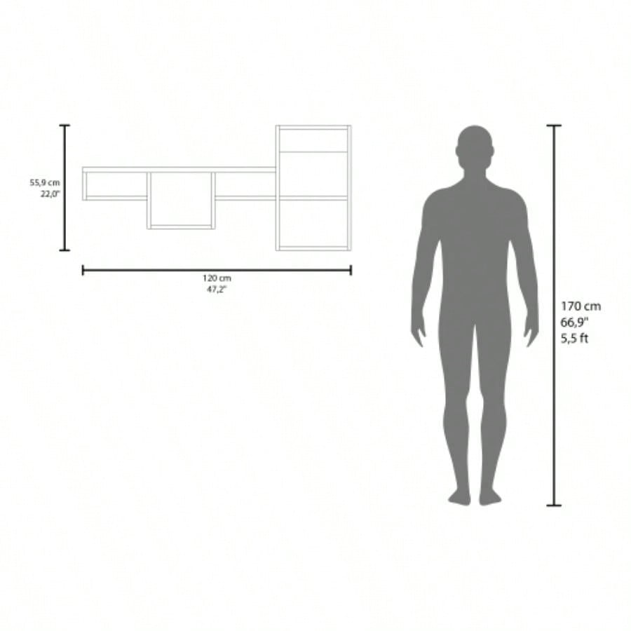 Shelf 22 H, Shelves, White