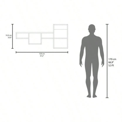 Shelf 22 H, Shelves, White