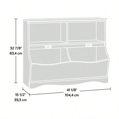 Bookcase/Footboard, White