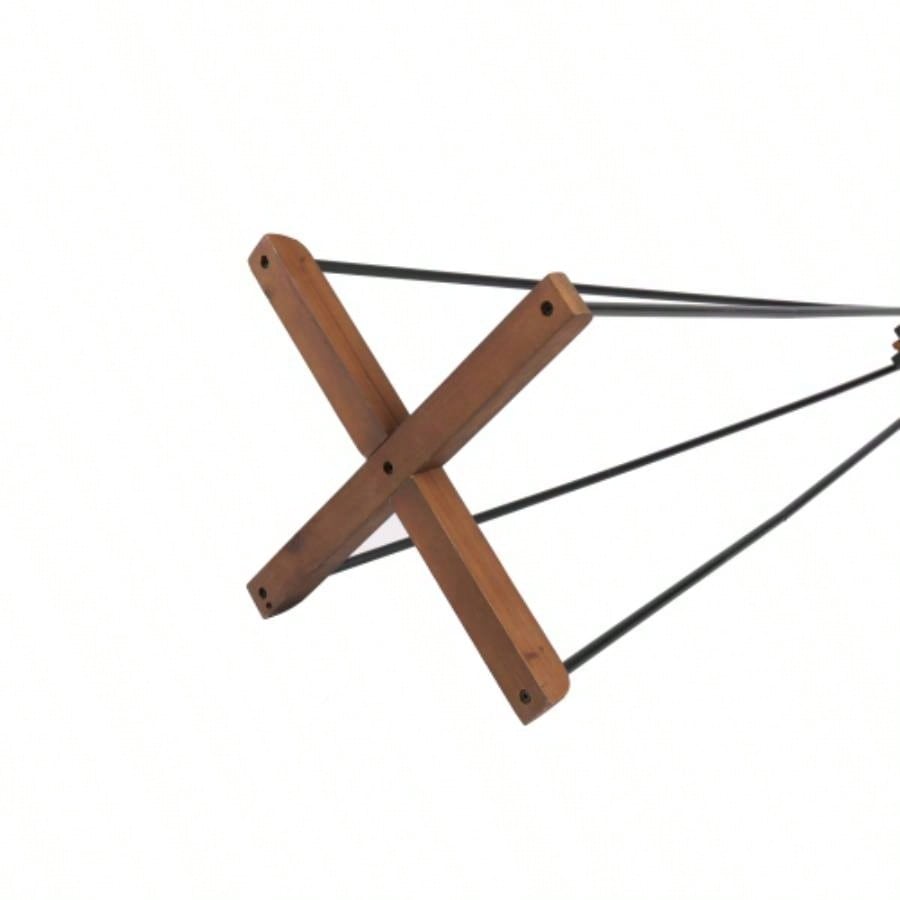 Reclaimed Wood and Metal Freestanding Coat Rack with Hooks use in bedroom, living room