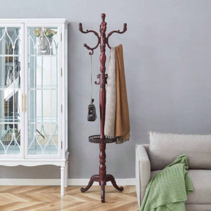 Main Stainless Steel Spray Painted Hanger, Modern Silver Stainless Steel Coat Rack, Solid Wood Reinforcement At Bracket, 72 Inch Raised Design With Detachable Bracket Gold Optional