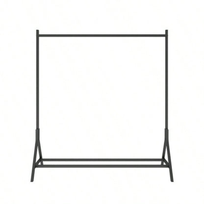 Garment Rack Freestanding Hanger Multi - functional Single pole Bedroom Clothing Rack Bedroom, Black