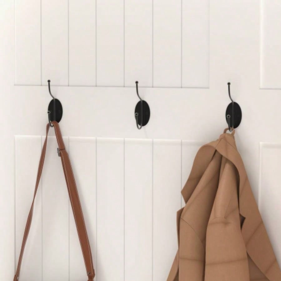Entryway with Standing Coat Rack, Hall Tree with Shoe Storage, Entryway Organizer with 5 Hooks, White