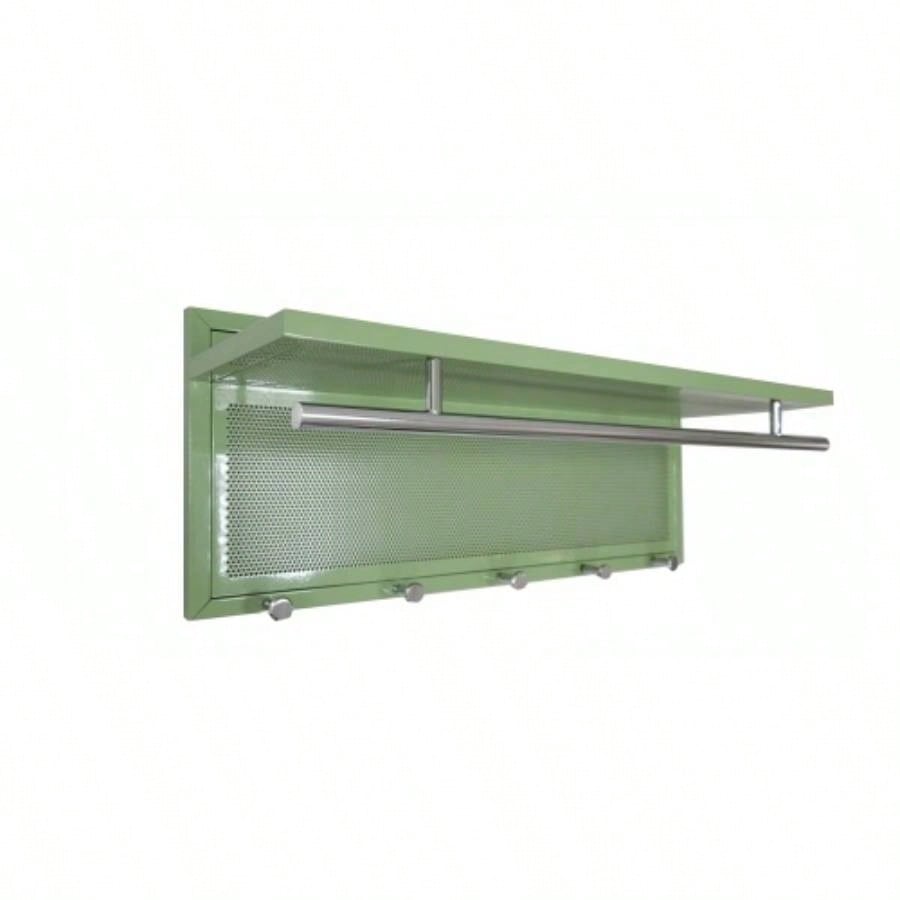 Esyspot Metal Powder Coating Hook Wall Mounted with Shelf