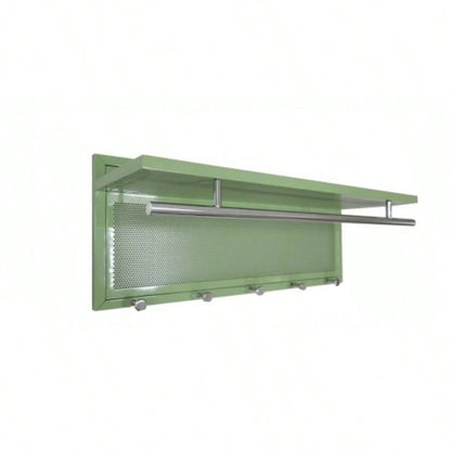 Esyspot Metal Powder Coating Hook Wall Mounted with Shelf