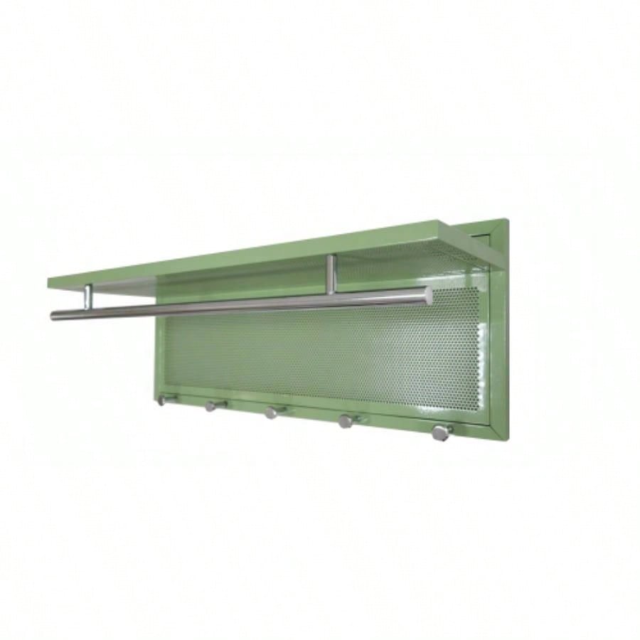 Esyspot Metal Powder Coating Hook Wall Mounted with Shelf