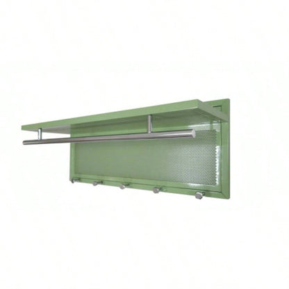 Esyspot Metal Powder Coating Hook Wall Mounted with Shelf