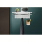 Esyspot Metal Powder Coating Hook Wall Mounted with Shelf
