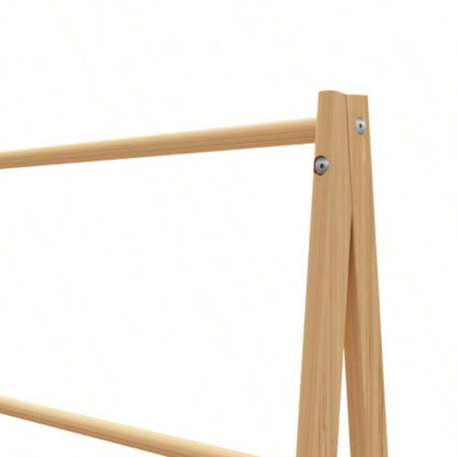 Ladder Towel Rack with Storage Shelf