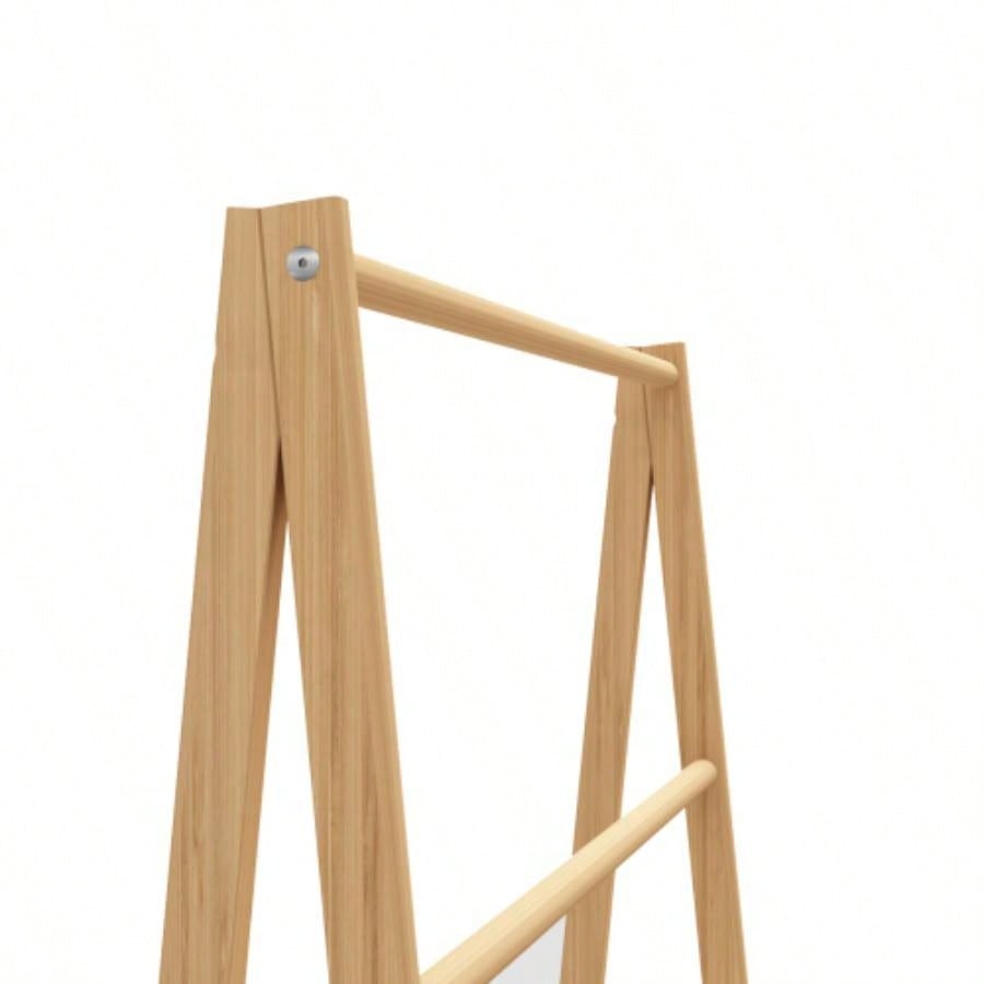 Ladder Towel Rack with Storage Shelf