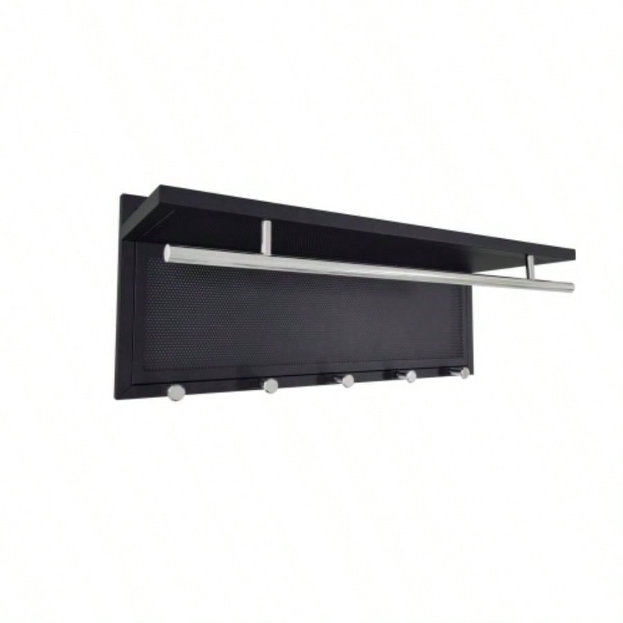 Esyspot Metal Powder Coating Hook Wall Mounted with Shelf