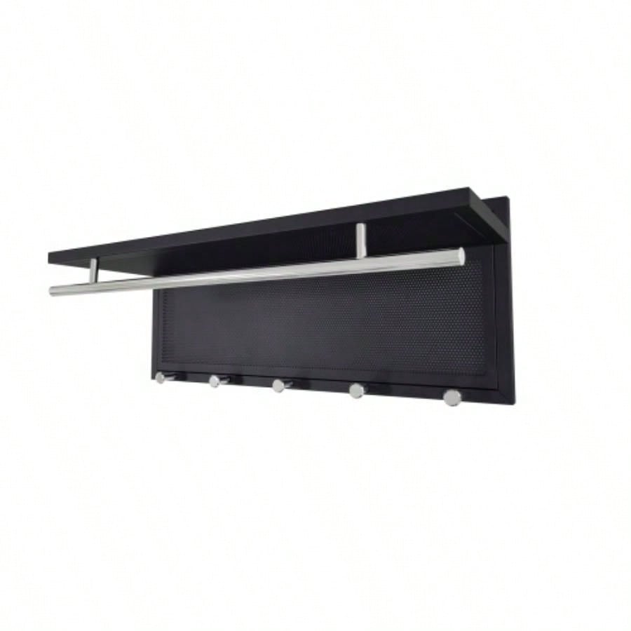 Esyspot Metal Powder Coating Hook Wall Mounted with Shelf