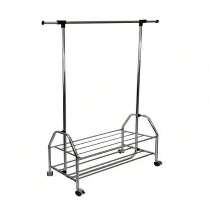 Metal Clothes Rack Extendable Bar