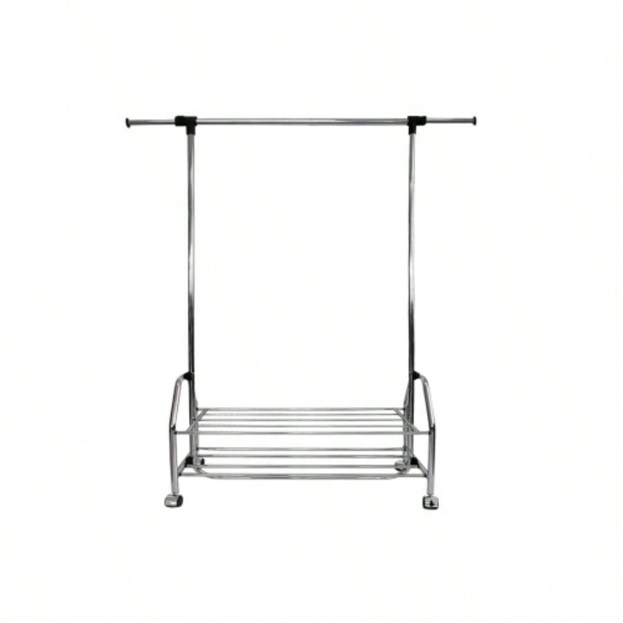 Metal Clothes Rack Extendable Bar