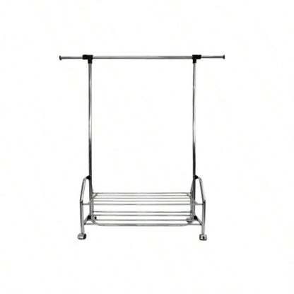 Metal Clothes Rack Extendable Bar