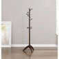 Natural Classic Coat Rack Solid Wood, 10 Hooks Coat Hanger Stand Entryway Home Furniture 1pc