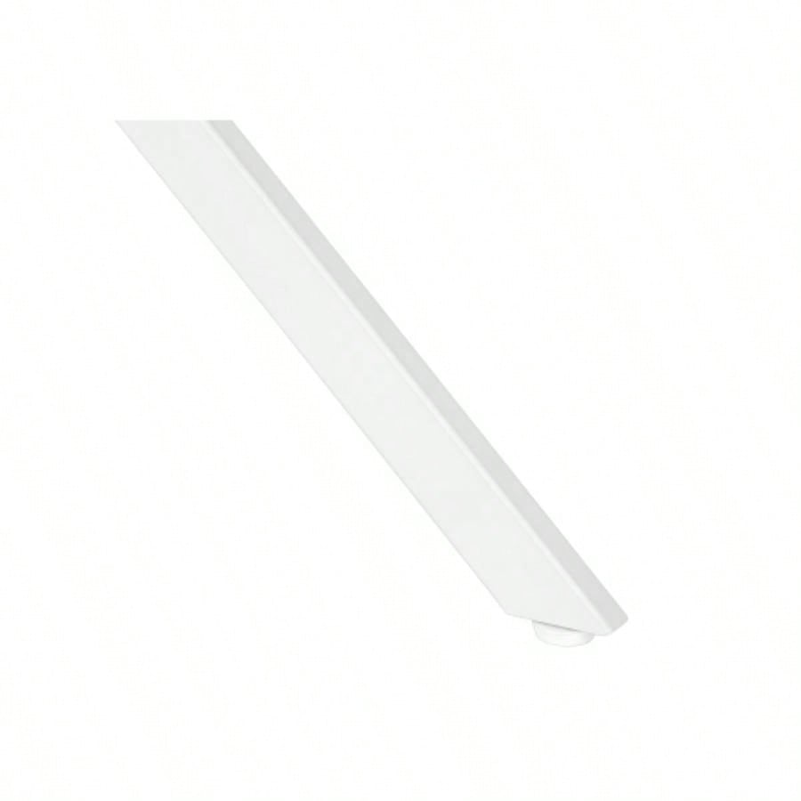 Coat Rack, Hall Tree, Standing, 8 Hooks, Entryway, 70h, Bedroom, White Metal, Contemporary, Modern