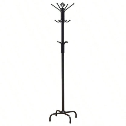 Black Metal Coat Rack